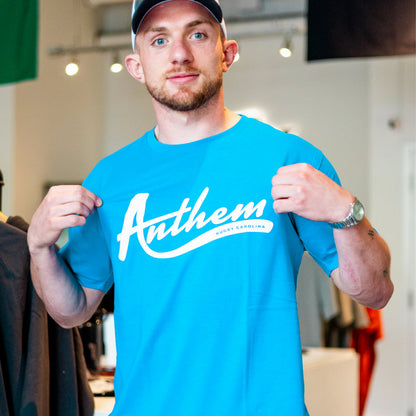 Adult Script T-Shirt (White)